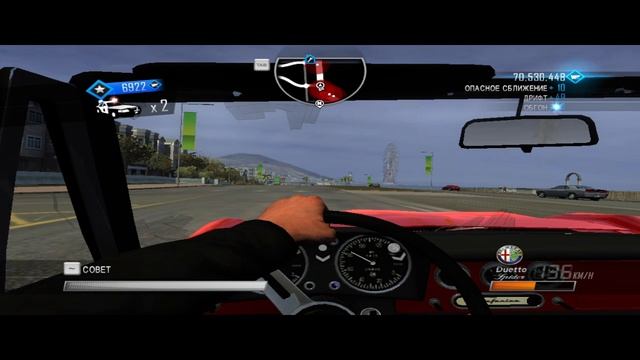 164) Driver - San Francisco Alfa Romeo Spider Duetto vs Dodge Charger SRT8