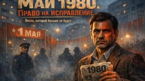 Аудиокнига полностью. Попаданцы. «Май 1980. Право на исправление» Книга 1 из 2