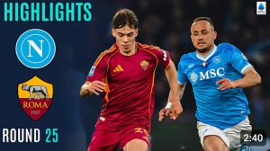 Наполи - Рома. Обзор матча.  Италия
