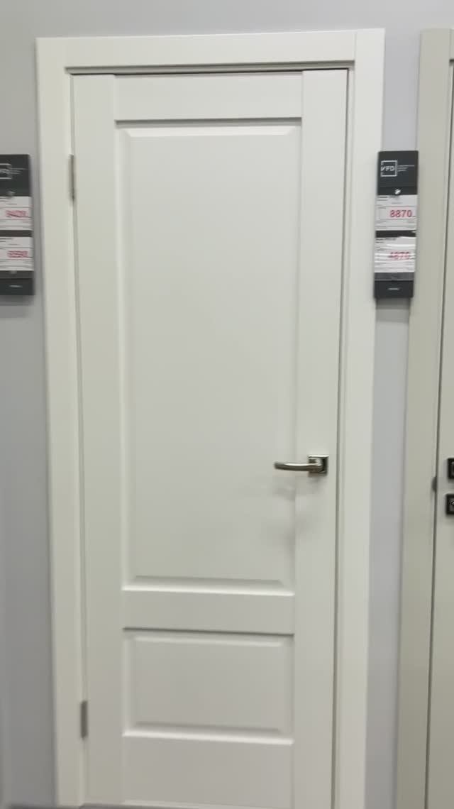 Межкомнатные двери ВФД Emalex ER2 Ice. ВЛАДИМИРСКАЯ ФАБРИКА ДВЕРЕЙ.