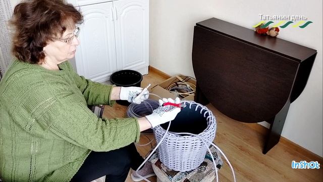 Про инструменты для плетения кашпо// смотреть онлайн