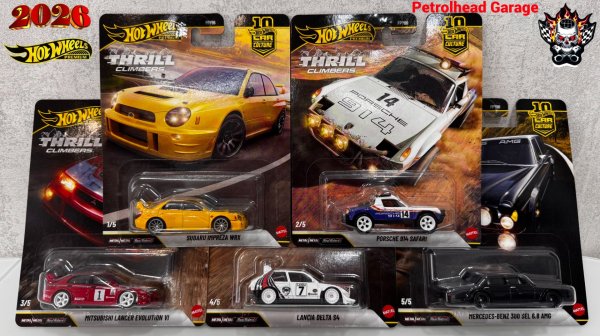 Thrill Climbers 2026 от Hot Wheels