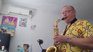 Под небом голубым Волхонский Вавилов Pomorie Sax version
