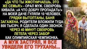 Истории из жизни| Свекровь устроила юбилей на моей даче. |Аудио рассказы|Жизненные истории