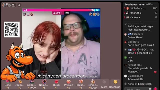 Carola War LIVE Bei TikTok (13.02.2026)