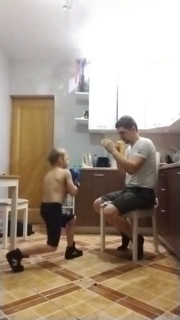 Отработка боковых ударов