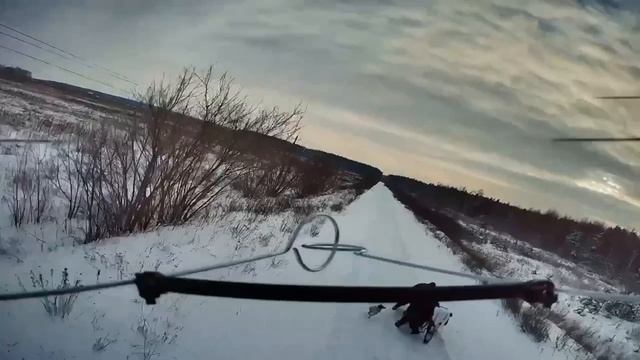 Оператор ВС РФ распознал мирного жителя и и увёл дрон в сторону смотреть онлайн