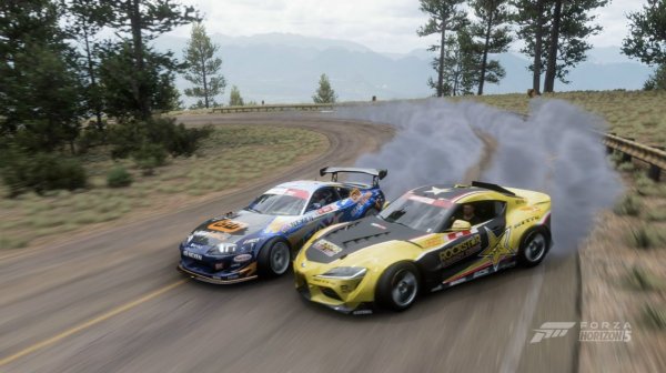 Форза на руле