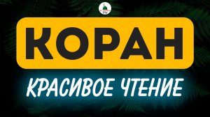 Коран. Красивое чтение.