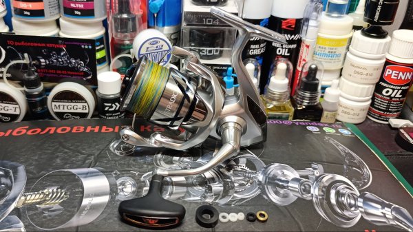 Разбор и техническое обслуживание Shimano 23 Stradic 4000M