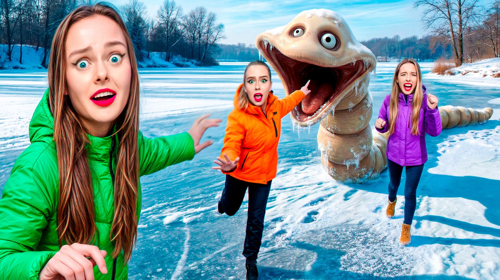 HUNGRY WORM в РЕАЛЬНОЙ ЖИЗНИ! смотреть онлайн