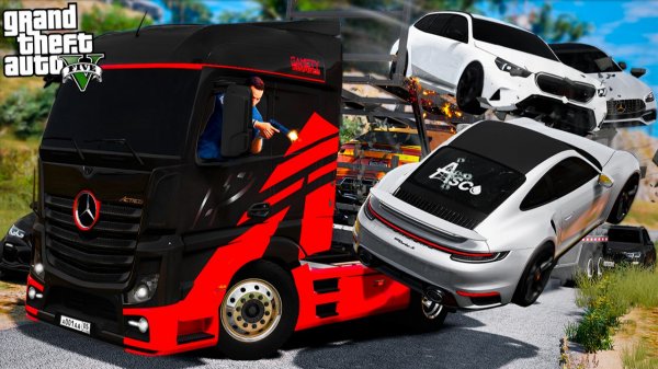 БАНДИТЫ НА ЧЕРНЫХ BMW X5M ОБСТРЕЛЯЛИ МОЮ ФУРУ! УГНАЛИ ВСЕ ТАЧКИ НА 100 ЛЯМОВ! РЕАЛЬНАЯ ЖИЗНЬ ГТА 5