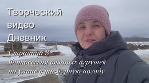 Творческий видео дневник. Страница 3 О зайчиках и котиках,, фото на улице и хорошем настроении.