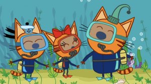 Дайвинг Три Кота.Подводная рыбалка