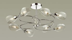 Люстра LUMION COMFI ROMEO 4561/8C E14 8*40W 220V хром