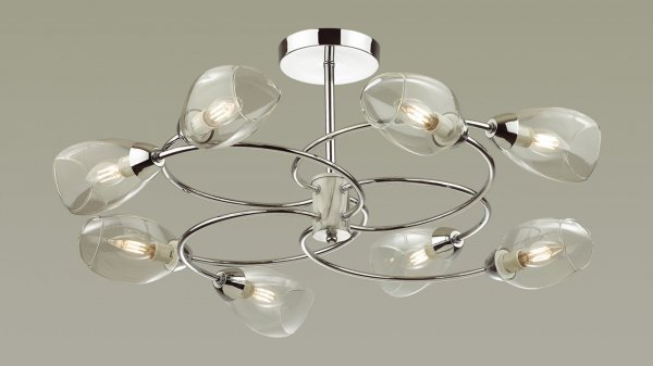 Люстра LUMION COMFI ROMEO 4561/8C E14 8*40W 220V хром