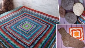 Довязала плед мужу! Новые процессы и заказы