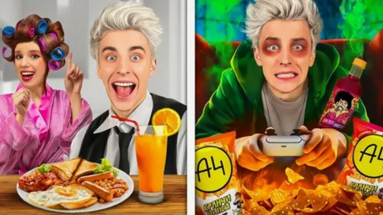 ВЛАД А4 - Жизнь с РОДИТЕЛЯМИ vs ОДНОМУ ! смотреть онлайн