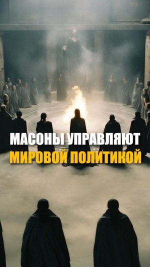 МАСОНЫ управляют мировой политикой