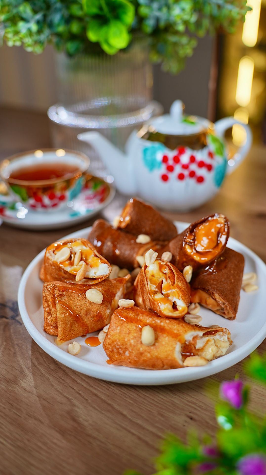 Гастрономическая Масленица: авторские начинки в кружевных блинах.