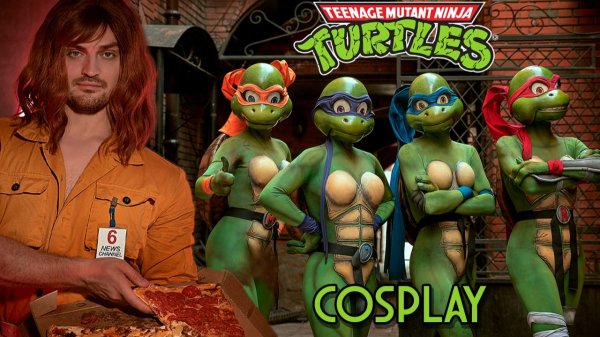 Teenage Mutant Ninja Turtles Cosplay video
