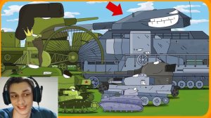 ТЯЖЁЛЫЙ ЗАМЕС - Старая Реакция на Геранд ( Перезалив ) - Мультики про Танки Gerand ! ?