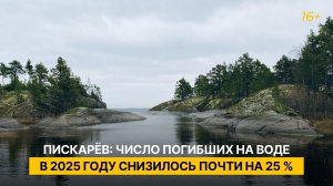 Пискарёв: число погибших на воде в 2025 году снизилось почти на 25 %