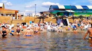 Соль-Илецк.Оздоровительный курорт .Озеро "Развал " лечение суставов