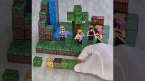 Магнитный конструктор майнкрафт