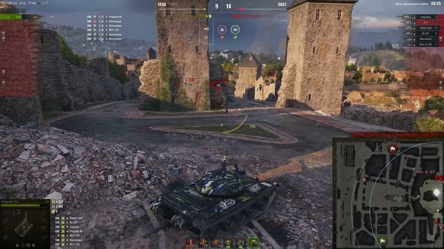 [Fermani wot] T-54 ● Вот так играет настоящий профи! Шотный против фул тяжа! Легенда против всех! смотреть онлайн