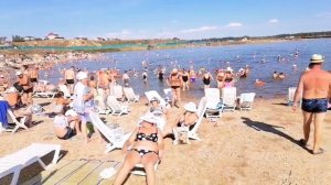 Соль-Илецк. Соленое озеро Оздоровительный курорт .
