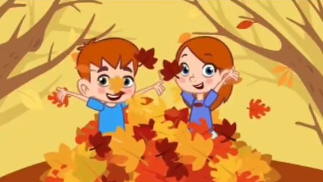 Песенка осень для малышей смотреть онлайн