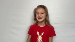 Василисина Аня, 10 лет. Актерская визитка