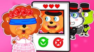 МУЛЬТИК ДЛЯ ДЕТЕЙ ПРО СЕМЕЙСТВО ЛЬВОВ И ИГРЫ С МАМОЙ