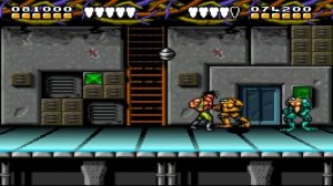 Battletoads & Double Dragon (SNES) Two Players Co-op Walkthrough #1:  Pimple & Zitz