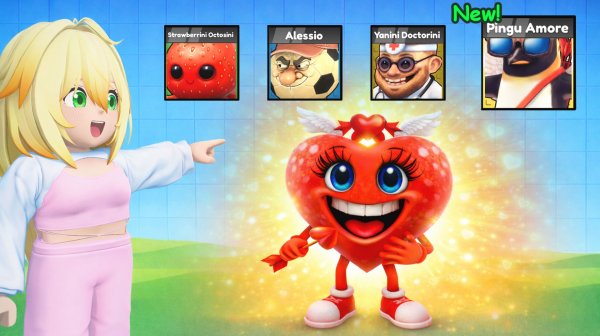 Объедини Брейнротов и получи Cuoricino Amoroso в Craft a Brainrot Roblox | БлокиТоки