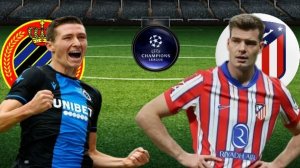 ФУТБОЛ ЛИГА ЧЕМПИОНОВ 1/16 ФИНАЛА.  БРЮГГЕ - АТЛЕТИКО МАДРИД.  ТЕКСТОВАЯ ОНЛАЙН ТРАНСЛЯЦИЯ