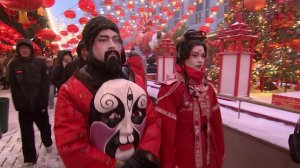 Москва отмечает китайский Новый год.