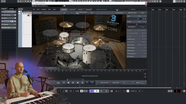 17. Nik: Superior Drummer