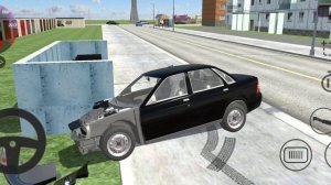 сравнил повреждение в ВАЗ краз тест симулятор 2