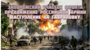 Новости СВО Сегодня-Запорожский участок фронта Продвижение ВСРФ Наступление на Гавриловку
