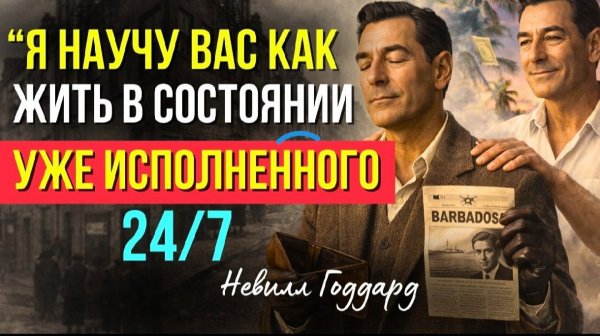 Жить в Состоянии Исполненного Желания 24/7 💥Невилл Годдард 🤞
