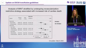 Update on ESICM transfusion guidelines Nicole Juffermans