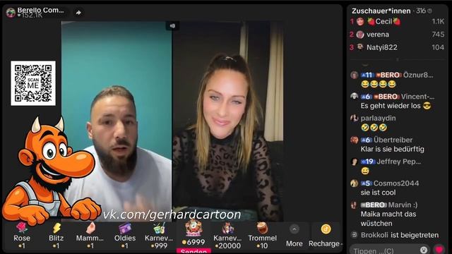 Berello Comedy War LIVE Bei TikTok (08.02.2026)