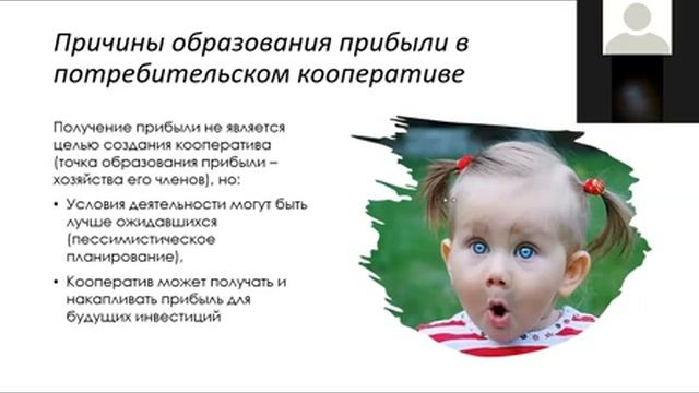 Формирование прибыли в кооперативе.