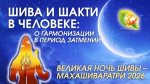 Великая ночь Шивы 2026 | Махашиваратри, коридор затмений и работа с чакрами