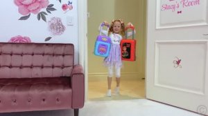 Настя и папа уехали в путешествие. Веселая история для