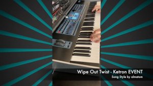 Wipe Out Twist - Ketron Event / Твист на синтезаторе