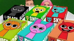 НЕ ОТКРЫВАЙ ЛЕГО НАБОР ALL EVIL SPRUNKI И ГИГАНТСКИЙ НАБОР EL GRAN MAJA, SPRUNKI EATER В 300 НОЧИ!!