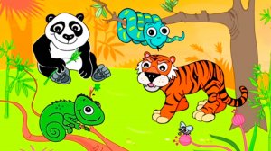 Мультики про животных для малышей - Развивающий Мультфильм для детей - Изучаем Животных